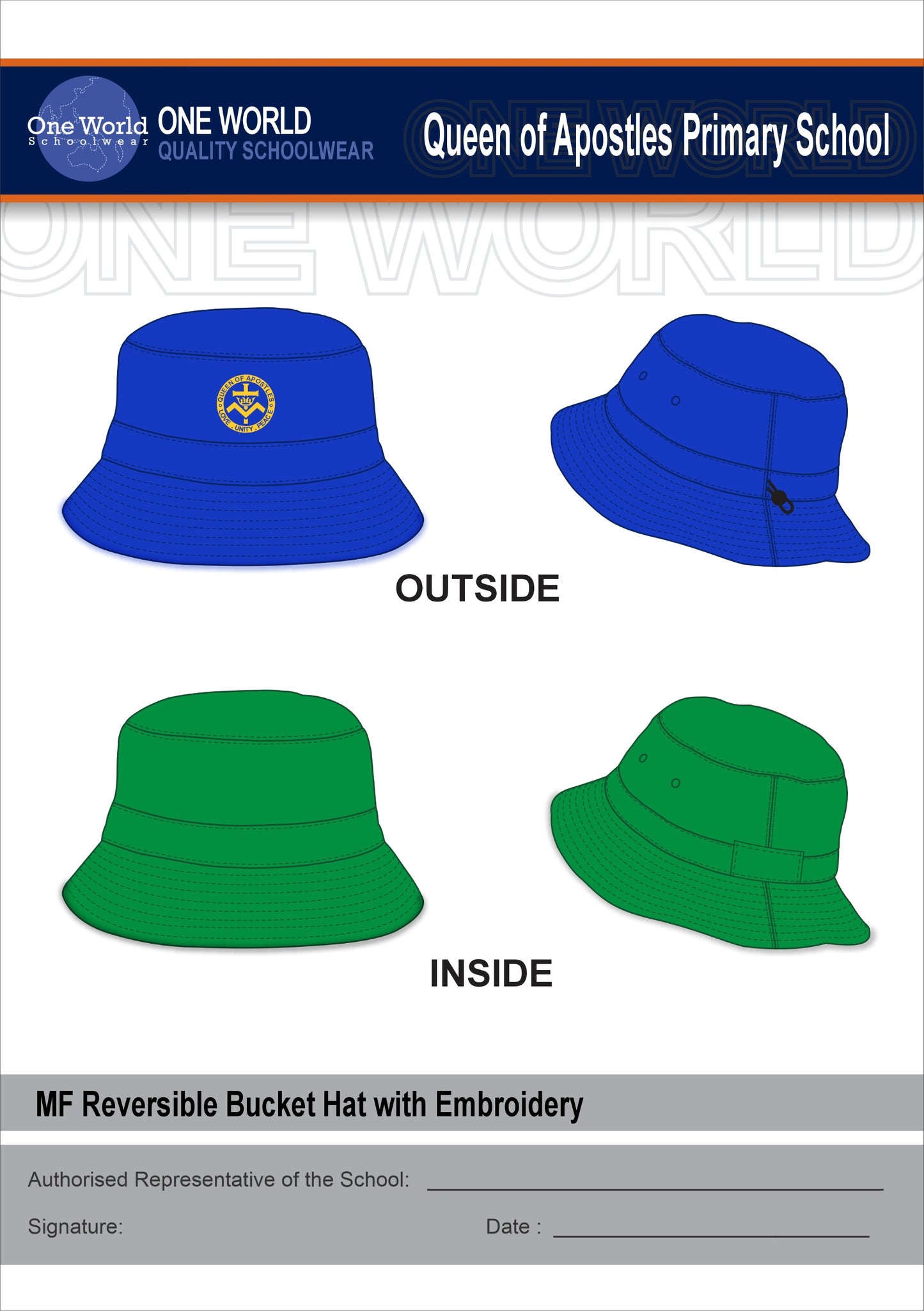 BUCKET HAT - GREEN
